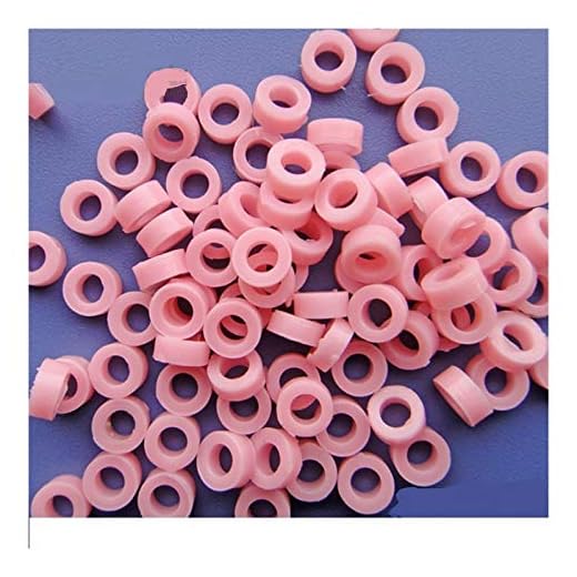 PJFANG-XX Plastic Axle Sleeve axelhylsan 2mm 2.5mm 3mm Hjulet Gear ABS Card Position plast Packning Bricka för RC biltillbehör (Size : 3mm)