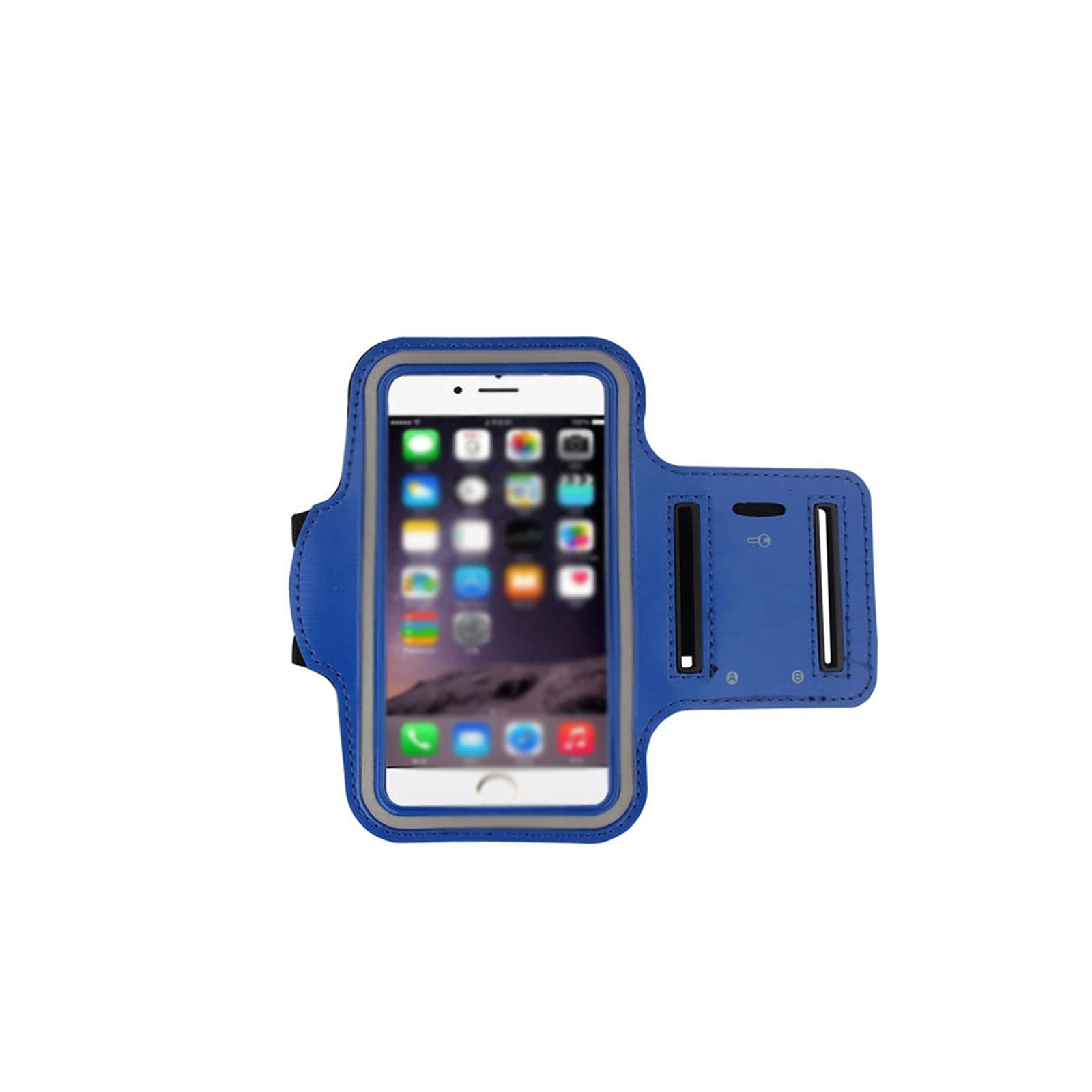 VIZCO Mens Cross Body Bag Outdoor Sports Phone Holder Armband Case For Gym Running Phone Bag Arm Band Case (Color : Hortel�)-image-49