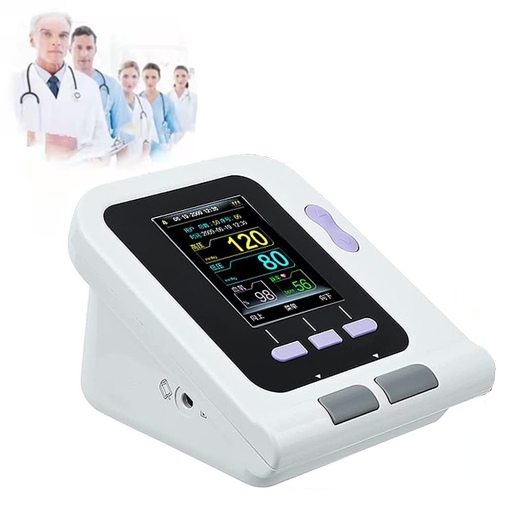Pulsossimetro Pulsossimetro Portatile da Dito per Adulti E Bambini Spo2 Accurato E Frequenza Del Polso Ossigeno Nel Sangue E Pressione Sanguigna con Display A LED