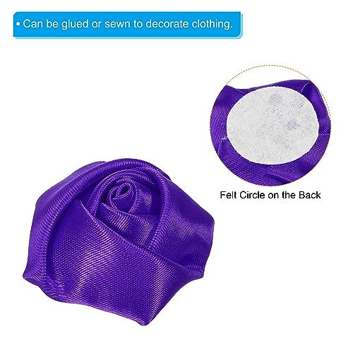 PATIKIL 1.6" Satin Ribbon Roses - Image 4