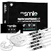 Kit Blanqueamiento Dental mysmile Geles de Carbón Activado 6x3ml - Gel Blanqueador Dental Profesional Profesional y Luz Led, Elimina Manchas Dentales y Dientes Amarillos, Fórmula Natural Sin Peróxido
