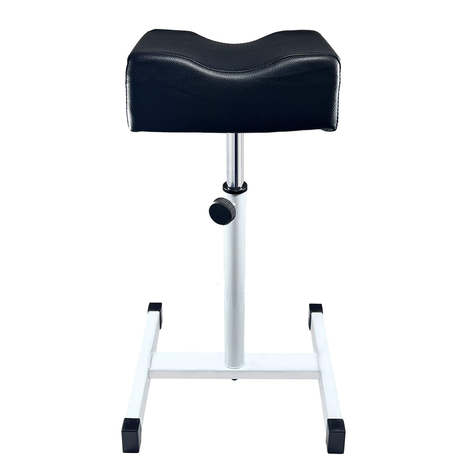 Tabouret de Pédicure et Manucure Réglable en Hauteur - Repose-Pieds pour Soin des Pieds, Massage Spa, Salon de Beauté - Noir