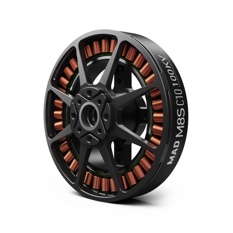 MAD M8S C10 (8110) EEE V1 Brushless Drone Motor for Multirotor Quadcopter Hexrcopter Drone RC DIY Hobby rig (100KV)