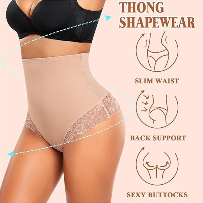 Intimo modellante perizoma for il controllo della pancia da donna
