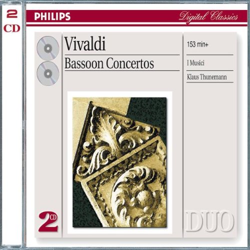 Antonio Vivaldi, I Musici, Klaus Thunemann Vivaldi Bassoon Concertos
