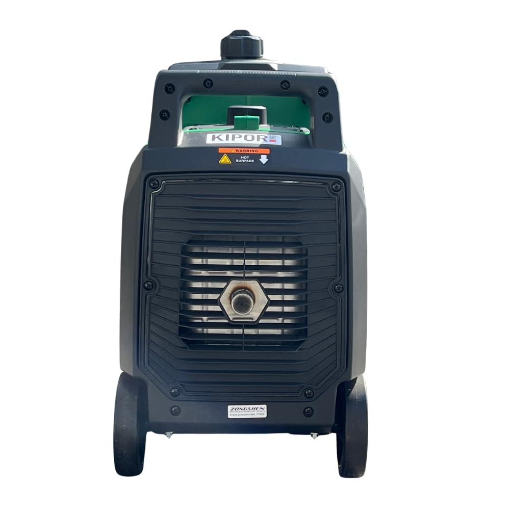 FME Inverter Stromerzeuger 3800 Watt XG-SF 4000ER Benzin Stromgenerator leise 230V 4-Takt Leicht als Notstromaggregat Backup Stromausfälle für Camping Wohnwagen Garage Baustelle