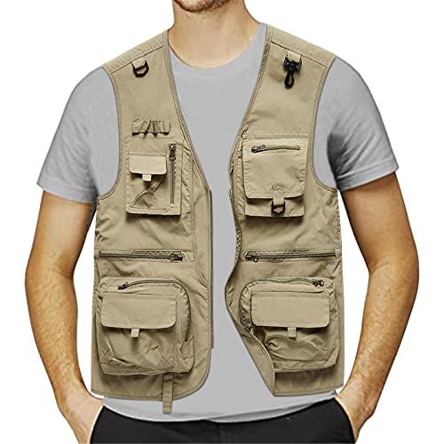 Gilet de randonnée homme léger et zippé avec poches multiples