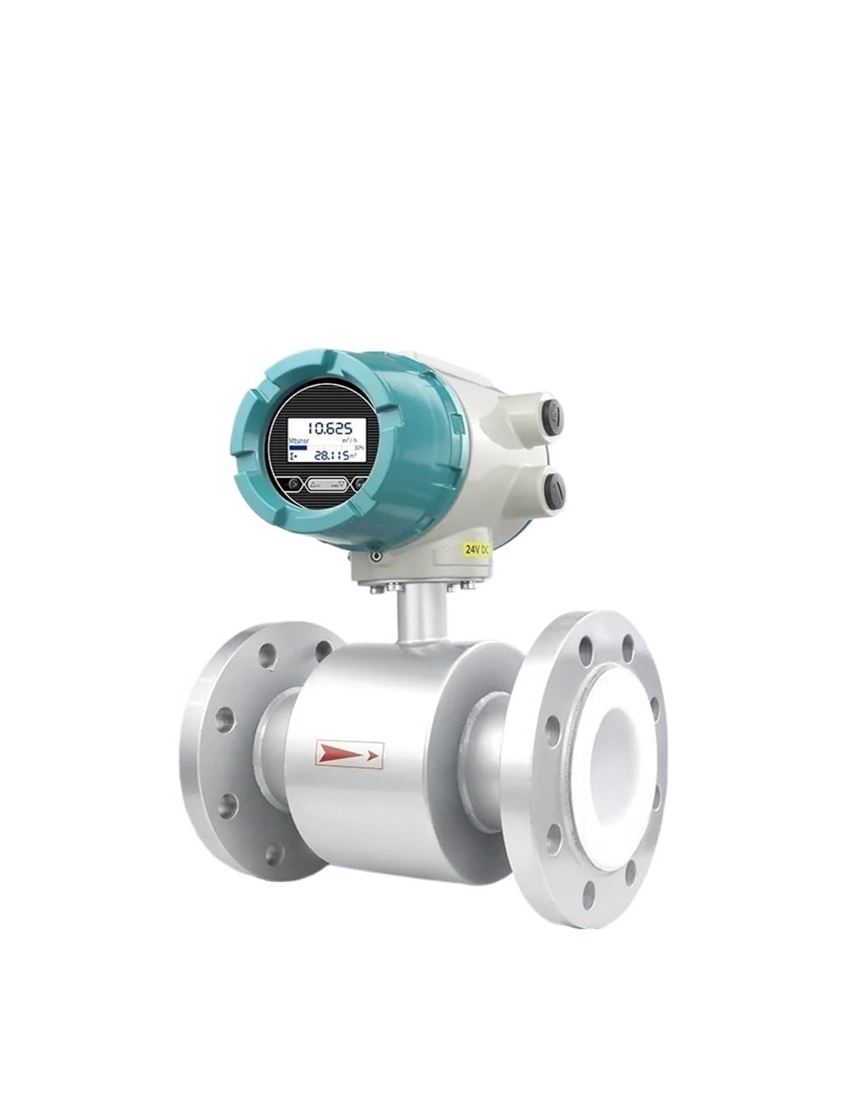 caudalímetro Caudalímetro electromagnético, sensor digital de caudal de líquidos, caudalímetro electromagnético industrial, caudalímetro de fluidos de agua(DN32)
