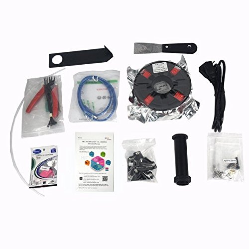 HICTOP Creality Open Source CR-10 3D Printer All Metal Frame 12x12x15.5 Inch Build Volume and Heated Bed Includes Glass Bed
