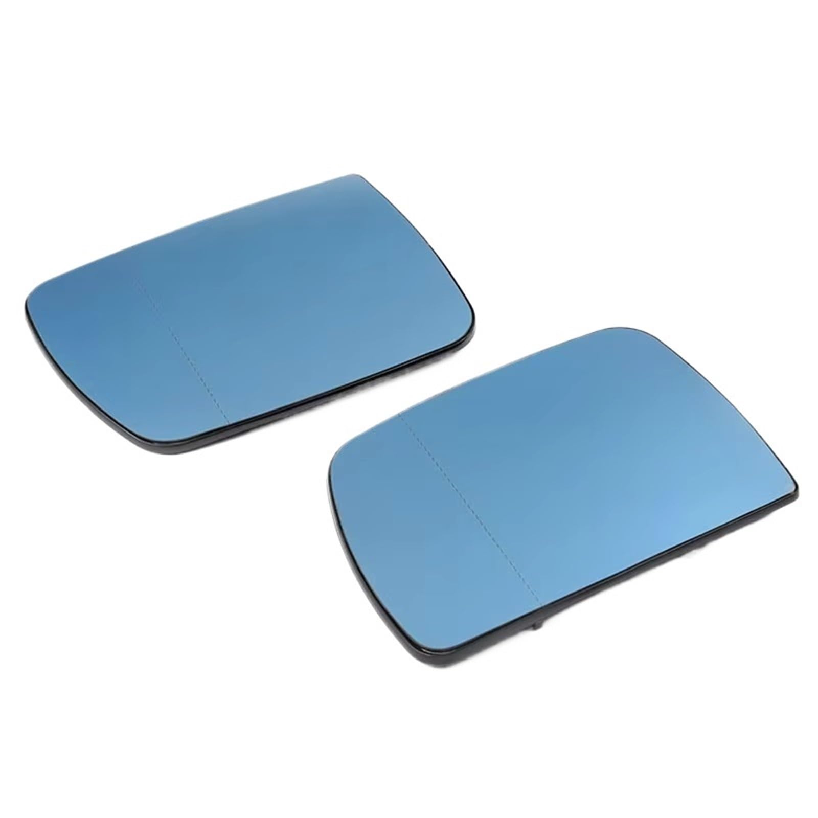 Verre de rétroviseur pour BMW X5 E53 côté droit bleu chauffant - 6