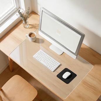 80 x 40 cm transparent table protector desk mat desk mat desk mat