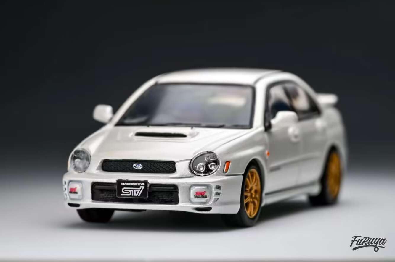 Amazon | 1/64 Furuya Impreza WRX STI スバル インプレッサ 白 パーツ
