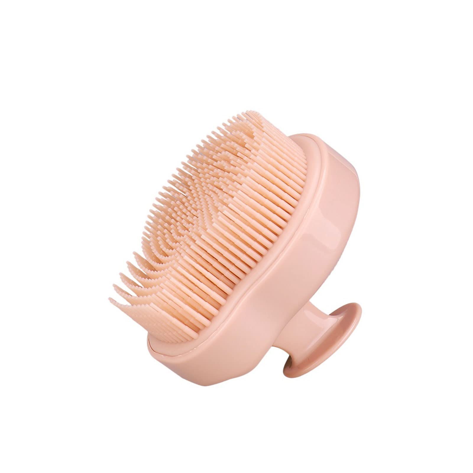Duschbürste, Körper-Fuß-Massagebürste, Peeling-Kamm for Bad, Dusche, Shampoo, Rosa, 95 x 80 mm