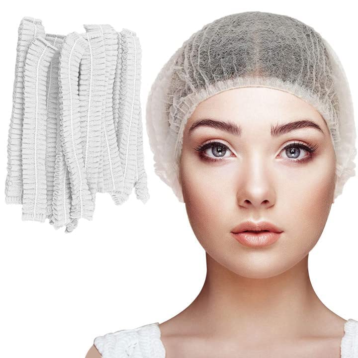 Rudra 300 Pcs White Premium Disposable Bouffant Caps with Elastic Band - Hygienic Hair Protection for Salons, Spas, Use - Universal Fit - Bulk Pack of High-Quality Head Covers (B09527CDWM) Amazon Price History, Amazon Price Tracker