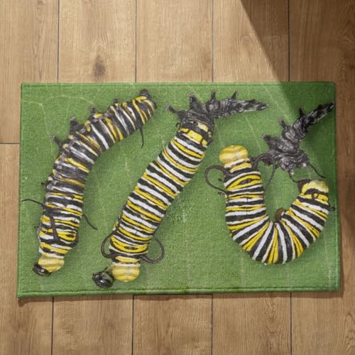 CEVAN Alfombra Felpudo Muy Grande para Entrada de Casa Felpudo Bienvenidos Naturaleza Alfombra Grande Felpudos Originales Baratos 45x75cm