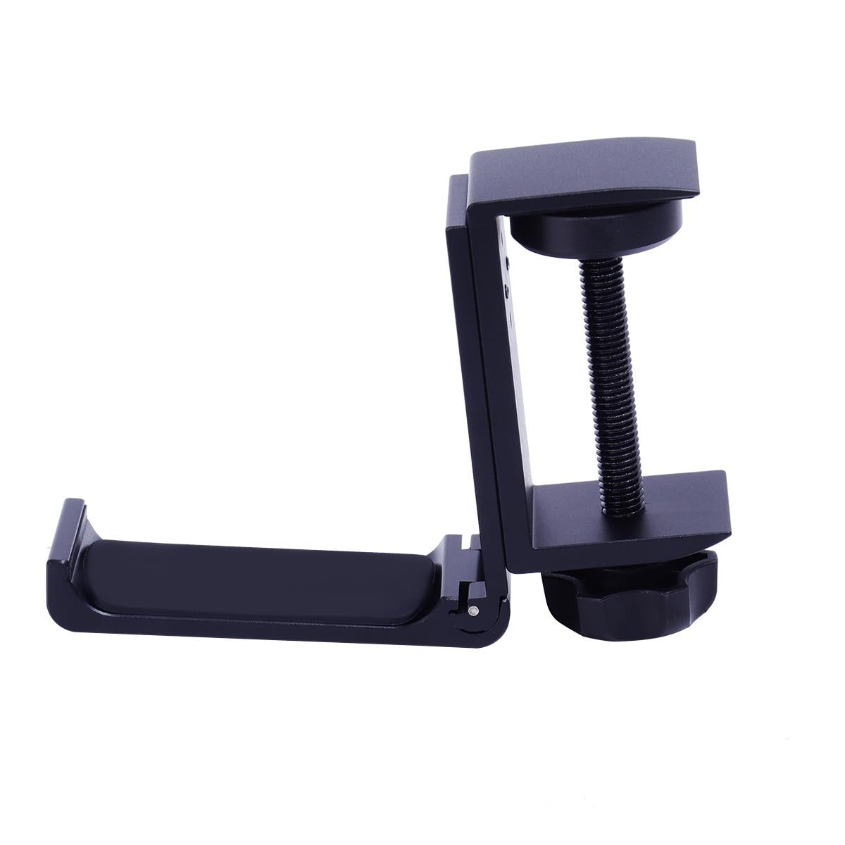 Gatuida 2pezzi Portacuffie Da Scrivania Metallo Supporto Per Cuffie Creativo Compatibile Con Tutti Modelli Design Compatto e Leggero Nero
