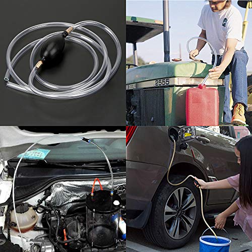 Brandstofleidingen, 1 stuk brandstofslang, binnendiameter x buitendiameter 6 mm x 9 mm (2 meter), PVC-slangen, benzineslang, olieslang, dieselslang, waterslang, blauw-transparant - Image 8