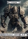 3X Golem #8 Custom Altered Tokens