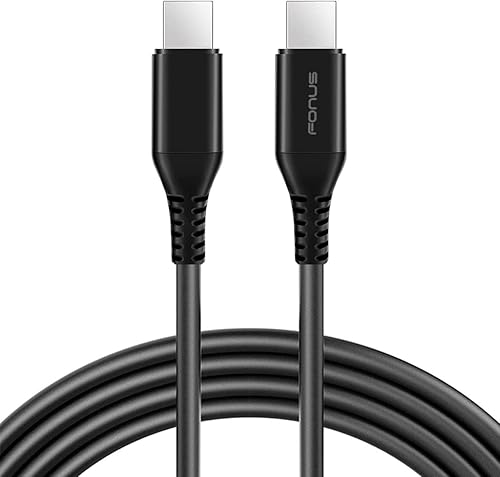 PD - Cable de carga rápida USB C de 6 pies de largo, cable de alimentación (tipo C a tipo C) compatible con Samsung Galaxy S21 S22 S23 Ultra Plus Z