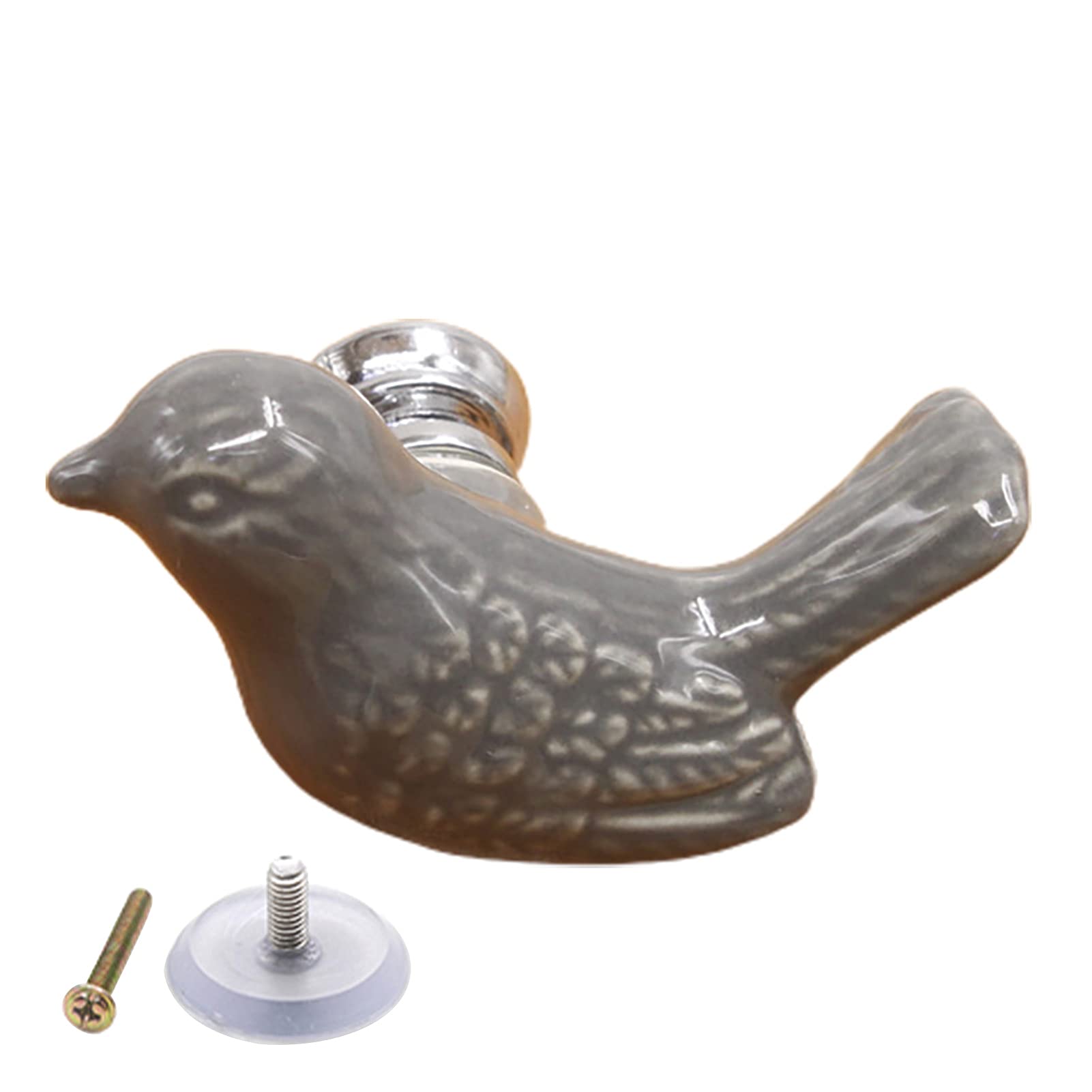 Manijas Para Muebles En Forma De Pájaro - Pack De 2, Diseño Dorado Vintage, Aleación De Zinc