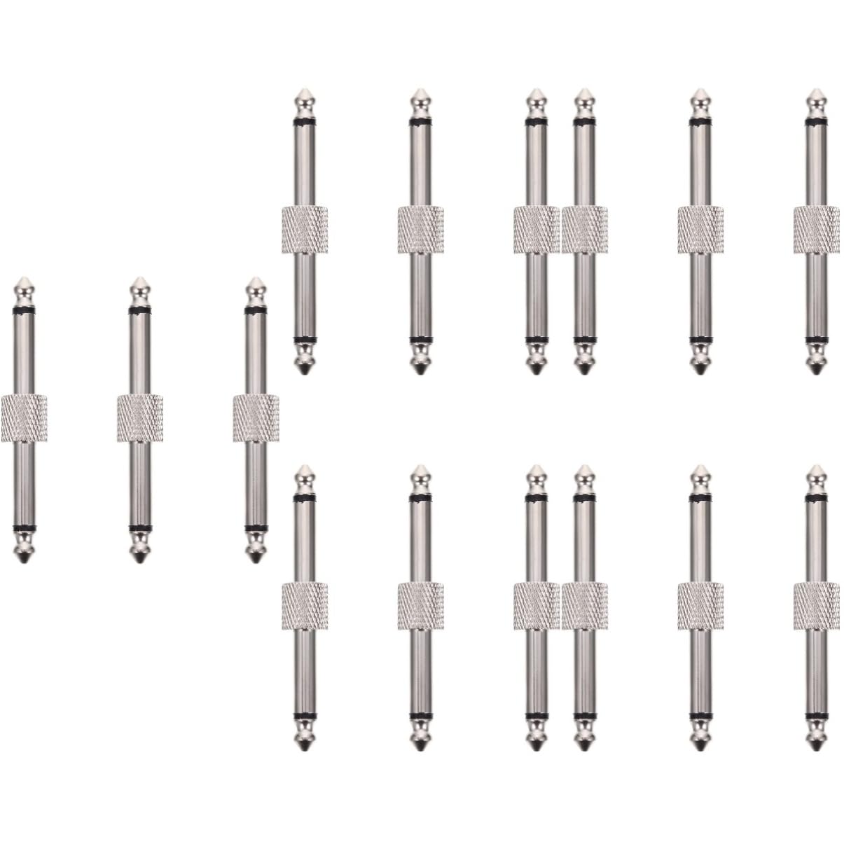 ibasenice 15stücke Gitarren Effektpedal Adapter Audio Kupplungen Für Effektive Pedalboards Platzsparend Und Langlebig Für Verlustfreie Signalübertragung