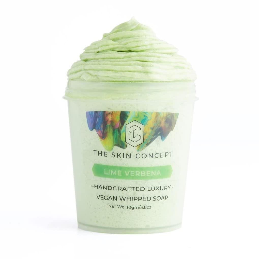 The Skin Concept Handmade Whipped Soap Body Wash - Lime Verbena