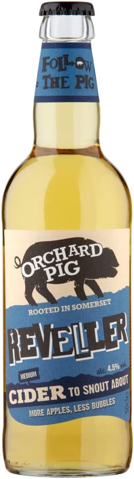 Orchard Pig Reveller Cider Bottle 50cl - High Spirits