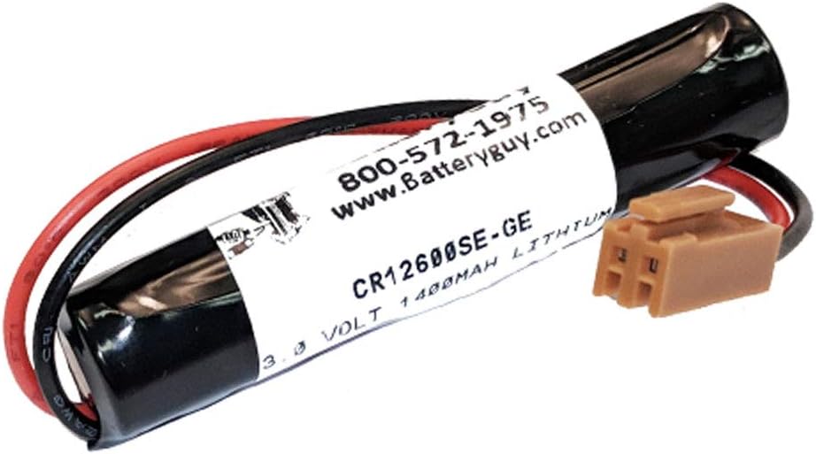 BatteryGuy CR12600SE-GE Battery Replacement 3.0V 1500mAh