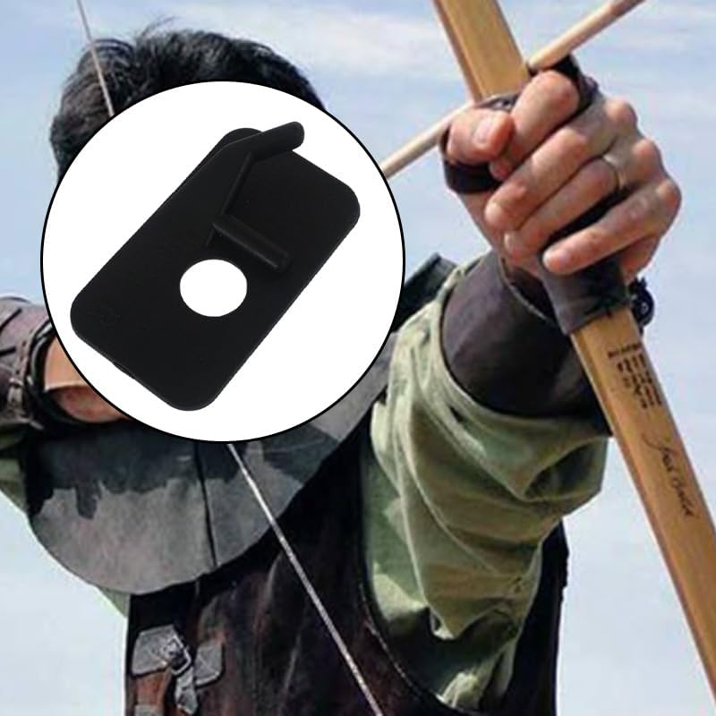 8 Pcs Right Hand Recurve Bow Arrow Rest,Plastic Adhesive Back Accessory for Hunting, Shooting and Targeting Arrows