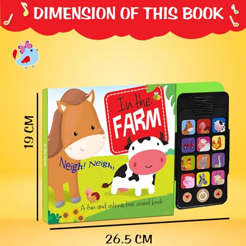 Image of Hello Friend in The Farm Animals Sound Story Book with 5 Spreads and 12 Mobile Sound Gadget, 4+ yrs (Farm 2)