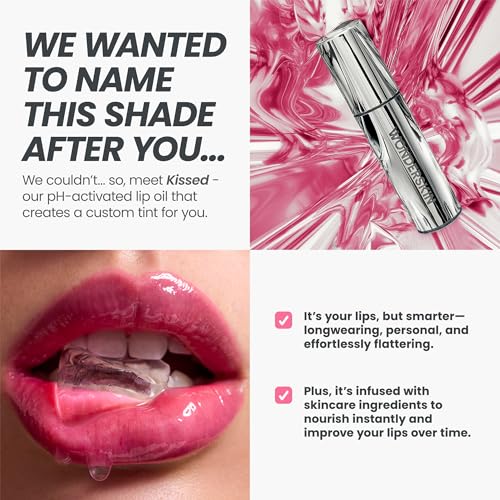 Image of Wonderskin Lip Oil Rehab Serum - Tinted Lip Oil, Hydrating Lip Serum