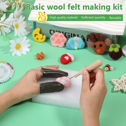 Imzay XIN-024 Needle Felting Tools, Wool Felting Supplies, Needle Felting Kit thumb #6