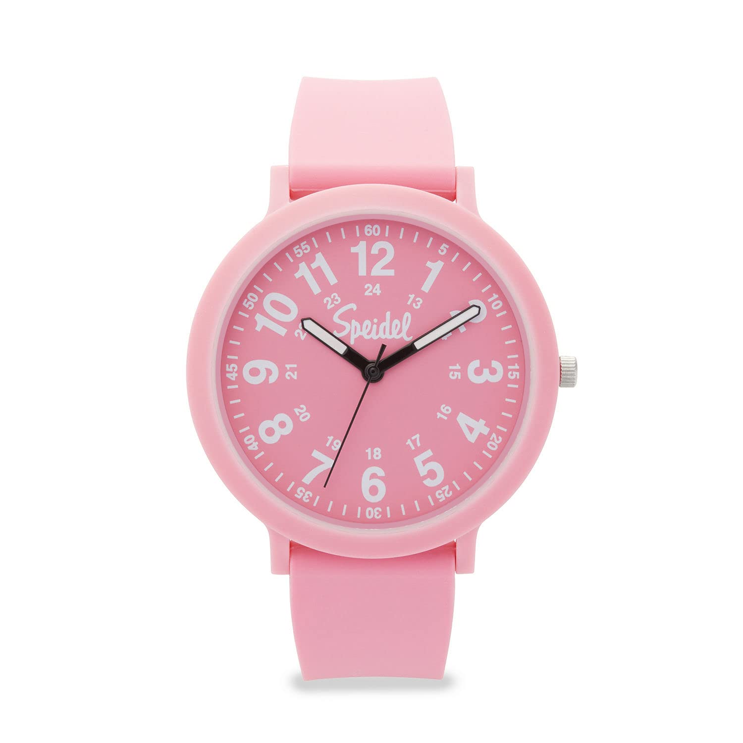 Eco Color Pop Recyclable Plastic Watch with 18mm Recyclable Silicone Strap