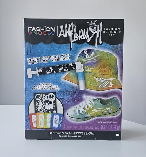 Air Brush Fashion Design Set - Includes Airbrush...