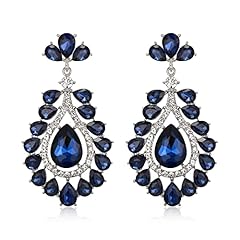 Sapphire Blue Silver-Tone