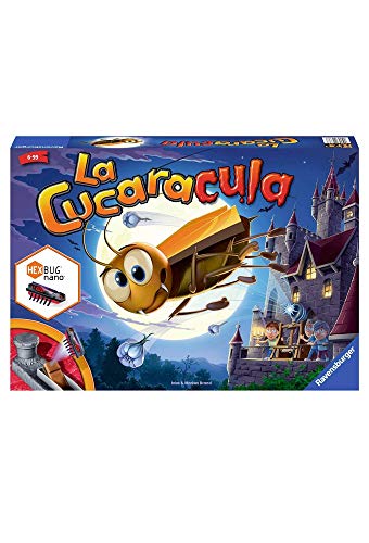 Ravensburger 22336 La Cucaracula, Juego de Mesa, 2-4 Jugadores, Edad 6+, Version en Español
