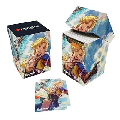 Ultra Pro - Final Fantasy x Universes Beyond Tidus (Commander) 100+ Deck Box for Magic: The Gathering | Trading Card Accessories, Collectible Card Game Gear, Fantasy Gaming Supplies | Ya disponible en tu tienda friki favorita! En mundofriki.es! Ultra Pro - Final Fantasy x Universes Beyond Tidus (Commander) 100+ Deck Box for Magic: The Gathering | Trading Card Accessories, Collectible Card Game Gear, Fantasy Gaming Supplies | Ya disponible en tu tienda friki favorita! En mundofriki.es!