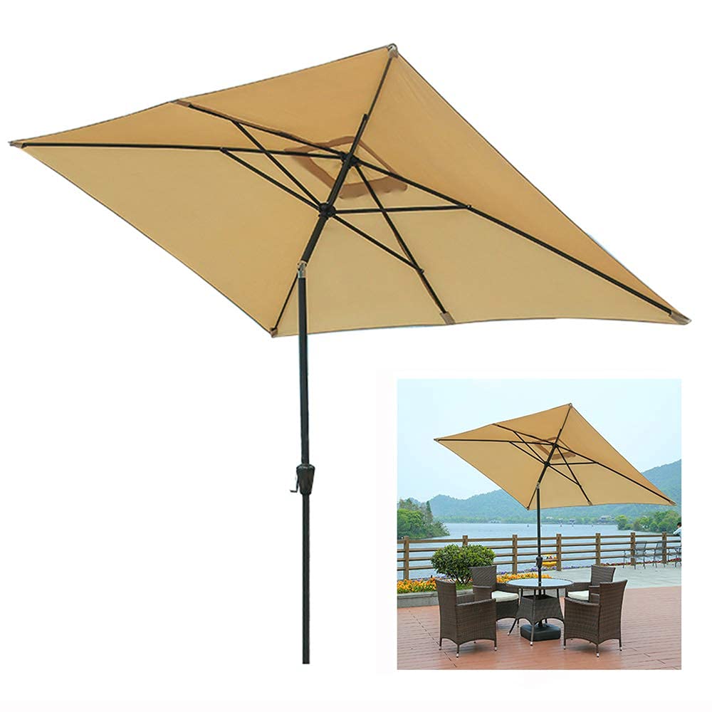 kipp markise H-BEI Rechteckiger 2 x 3m Gartenschirm, Outdoor Sonnenschirm für Terrasse Balkon Tischschirm, Kipp/Kurbel Garten Dachzelt:Viator (PRO) 160 Dynamics RSL Pro Test Fahrradnavigation