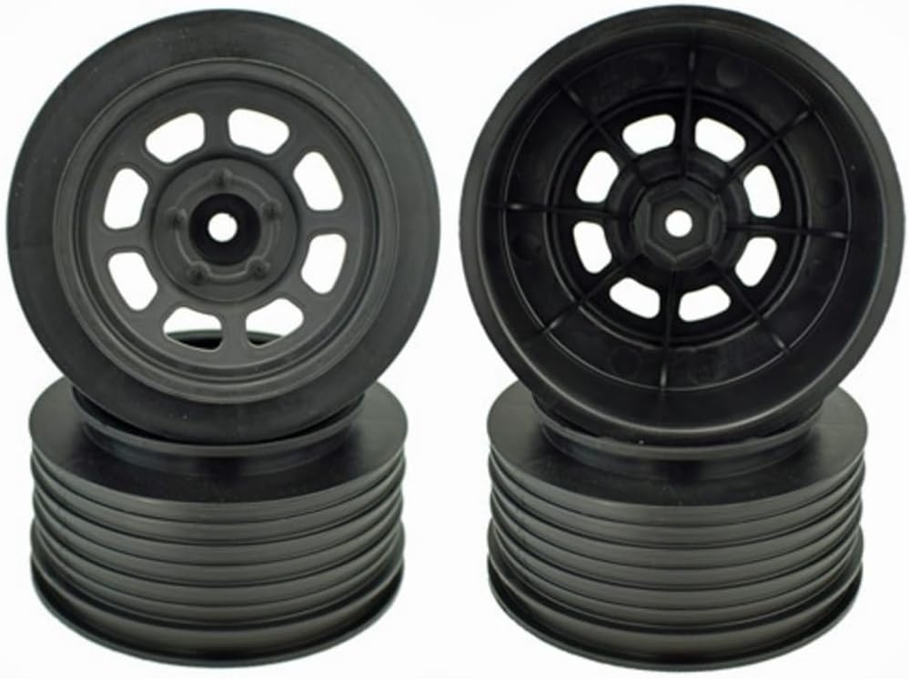 Speedway Short Course Wheels (Black) (2) (21.5mm Backspace) (Slash Rear) w/12mm Hex
