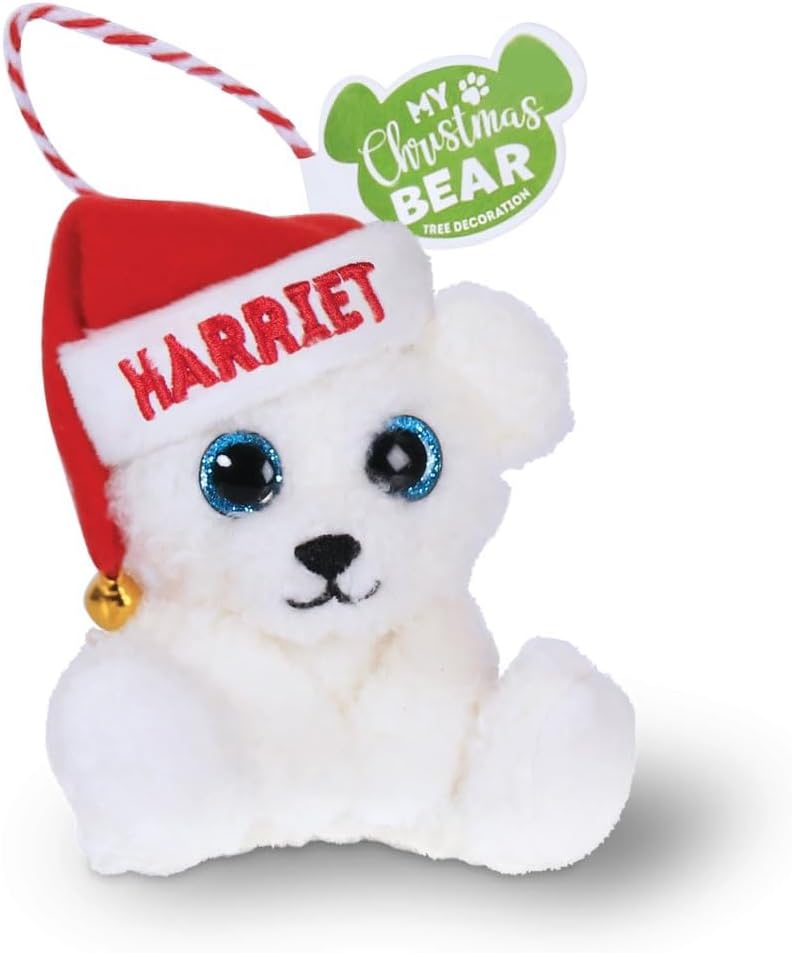 My Christmas Bear tree decoration (Harriet)