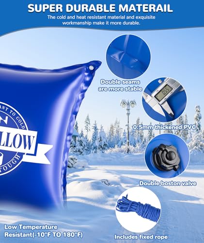 Almohadilla EPN 8x8 ft para piscinas elevadas resistente al frio miniatura 4
