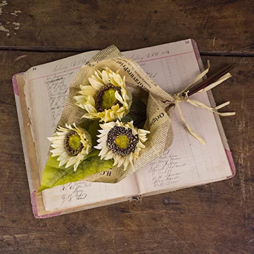 Honey and Me Cream Sunflower Bundle en papel miniatura 1