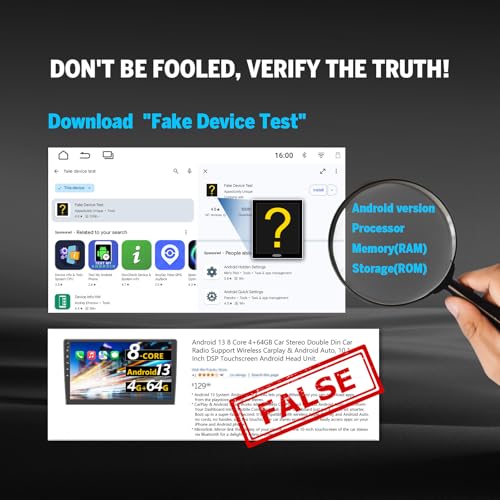 Eonon 7 Zoll für BMW 5 E39 (1995-2002) Android 13 2+32GB GPS CarPlay Android Auto WiFi USB EQ Bluetooth Bildschirmspiegelung SWC Autoradio-Unterstützung Rückfahrkamera Autoradio E39A13