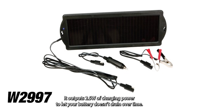 Image of Performance Tool W2997 Solar Battery Maintainer /Charger (2.5 W)