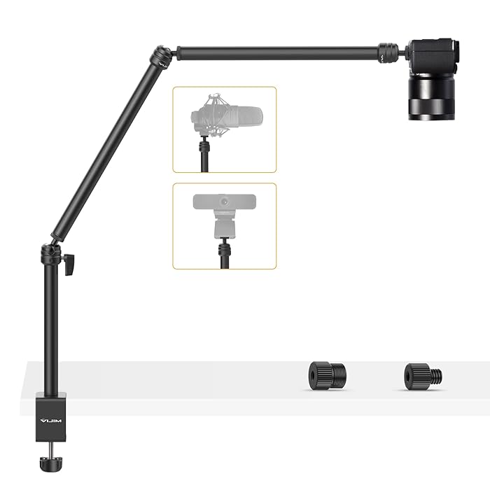Buy Flexible Arm, ULANZI LS08 Overhead Camera Mount, Desk Camera Stand