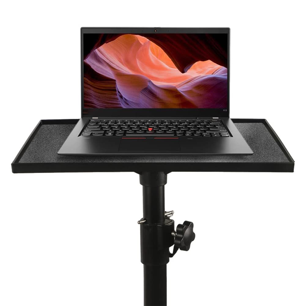 ZYWUOY Vassoio di Supporto Fotografico, Vassoio per proiettori, Vassoio per Piattaforma, Adattatore da 1/4 Pollici per Staffa per Laptop