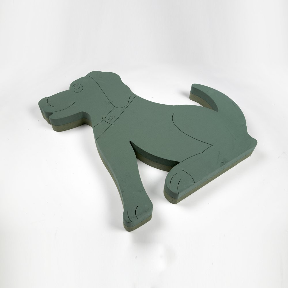 Smithers Oasis Oasis® Foam Frames® Funeral Tribute Sitting Dog
