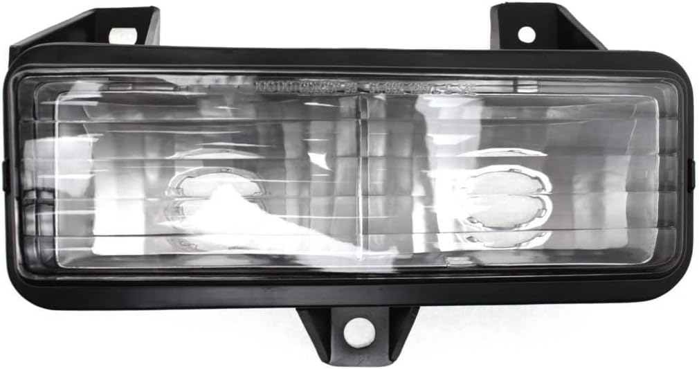 For Chevy/GMC R/V/Suburban/Jimmy/Blazer 1989-91/Van 1992-1996 Parking Signal Light Assembly Unit Driver Side w/Single HeadLight | GM2520129 | 16510853