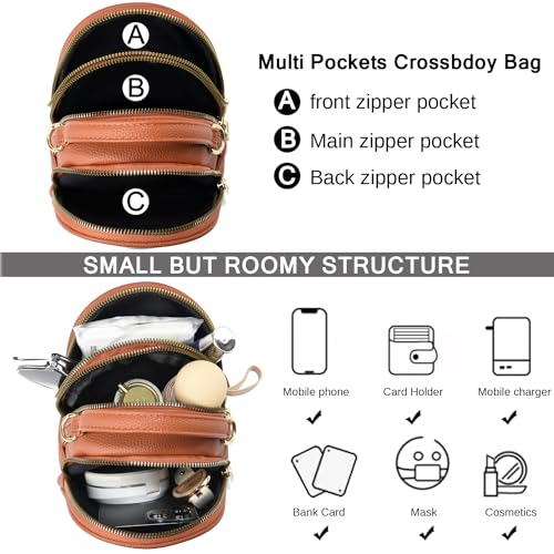 Image of Lightweight Small Crossbody Bags Shoulder Bag for Women Stylish Ladies Cell Phone Purse and Handbags Wallet