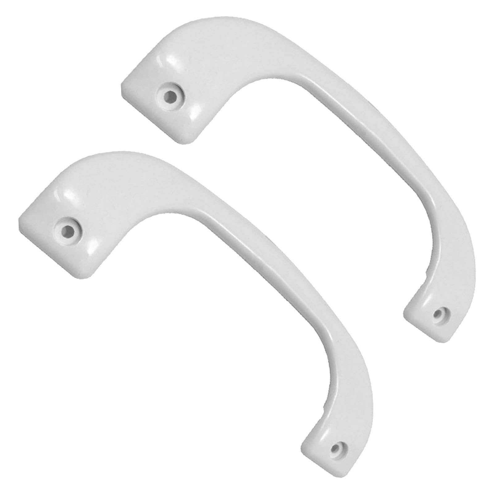 Lec White Genuine Fridge Freezer Refrigerator Door Handles (, Pack Of 2)